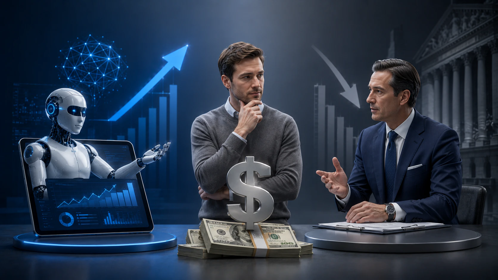 Robo-Advisors vs. Human PBs: The Hybrid Wealth Evolution